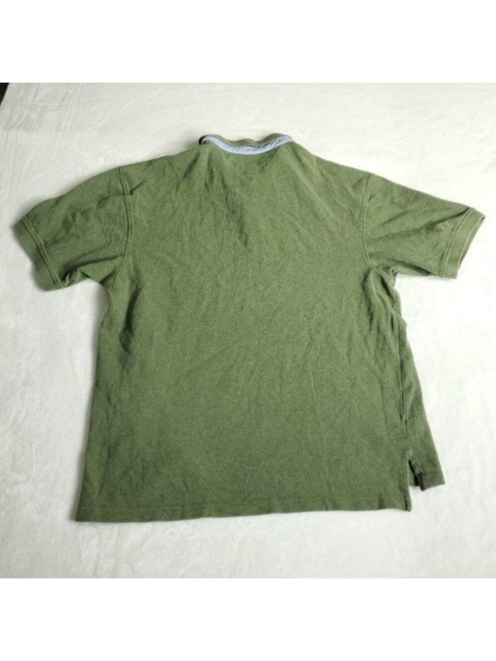 VINTAGE Tommy Hilfiger Polo Shirt Mens XL Green Cotton Short Sleeve 90s y2K - Picture 5 of 7